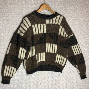 Vintage Byford All Pure‎ Wool Crew Neck Sweater Size Large